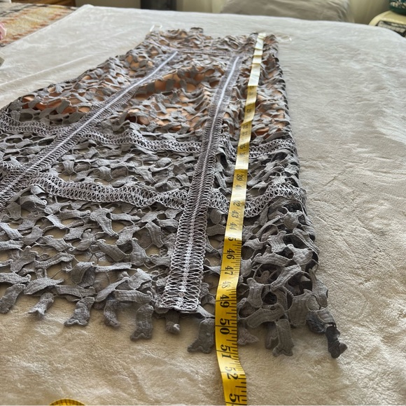 Anthropologie Elliatt Tingle Lace Overlay Midi Dress - Picture 8 of 8